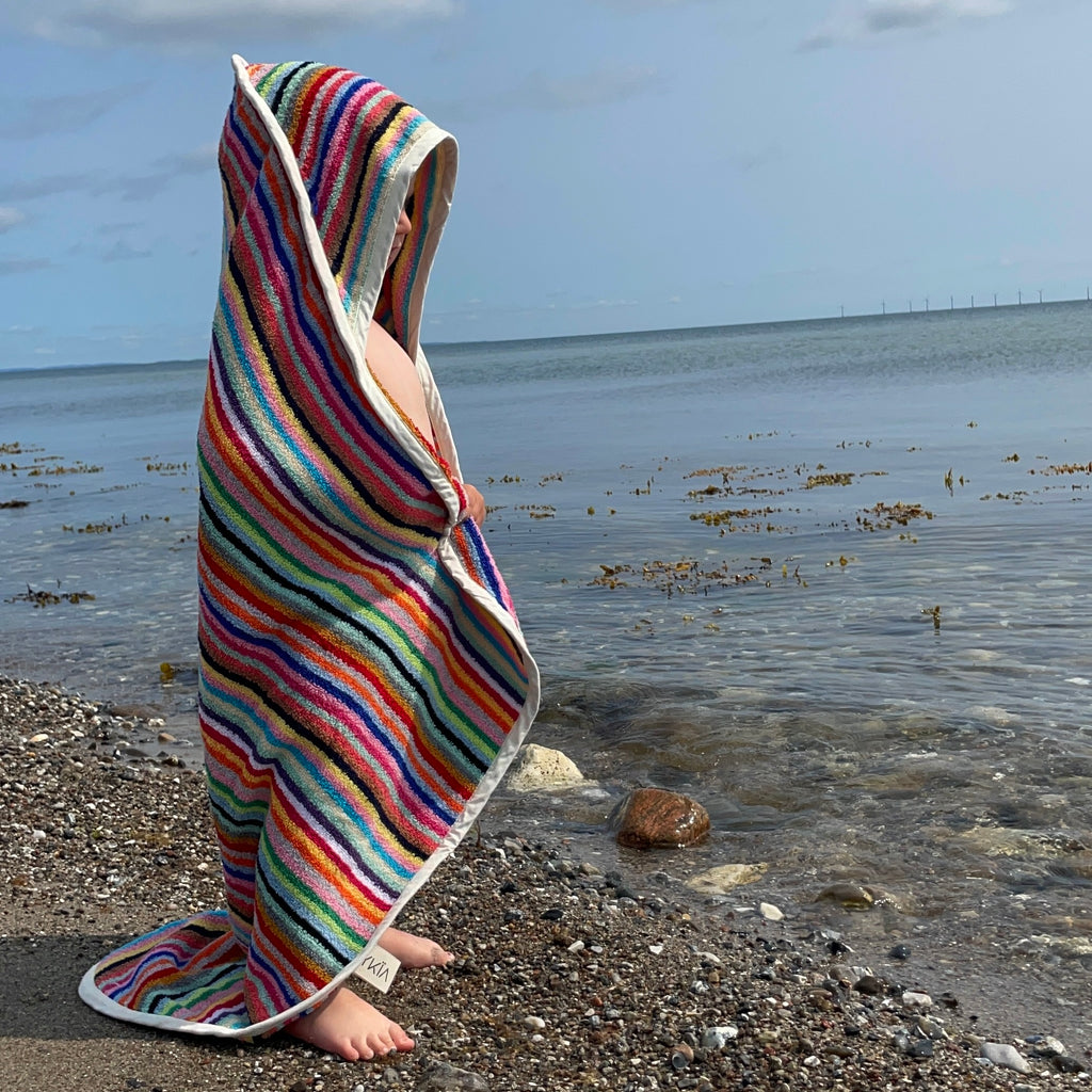 Babyhandduk - LYKïA minifrotté bubblor